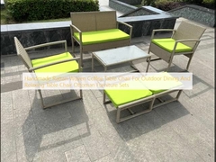 كرسي طاولة للطعام والراحة في الهواء الطلق المعدات العثمانية