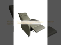 بيع ساخن أريكة جلدية مجموعة الزاوية الأريكة الجلدية المقطوعة للقاعة المعيشة